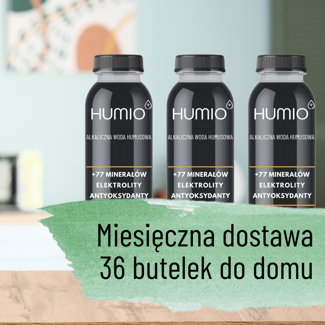Miesięczny zapas wody HUMIO - 36 butelek