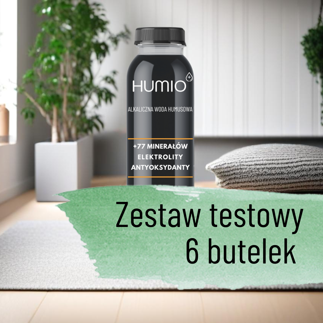 Przetestuj wodę HUMIO, 6 butelek