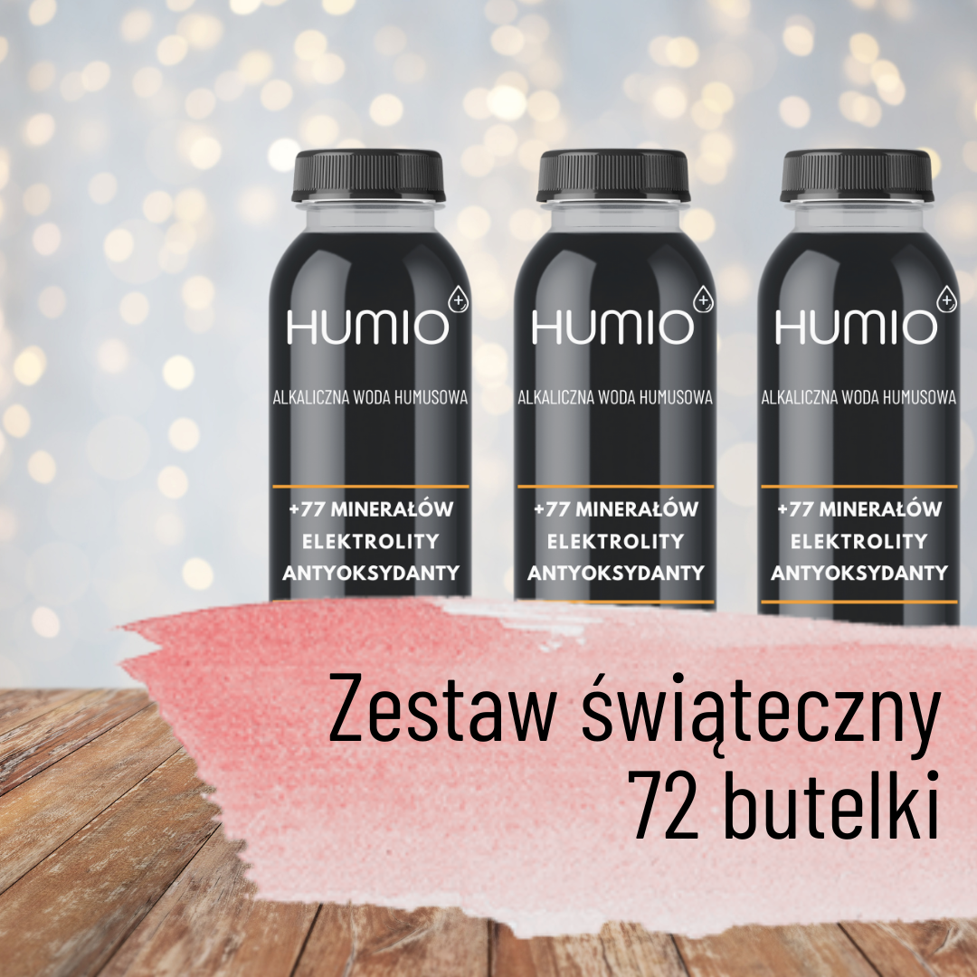 Imprezowy zapas wody HUMIO - 72 butelek
